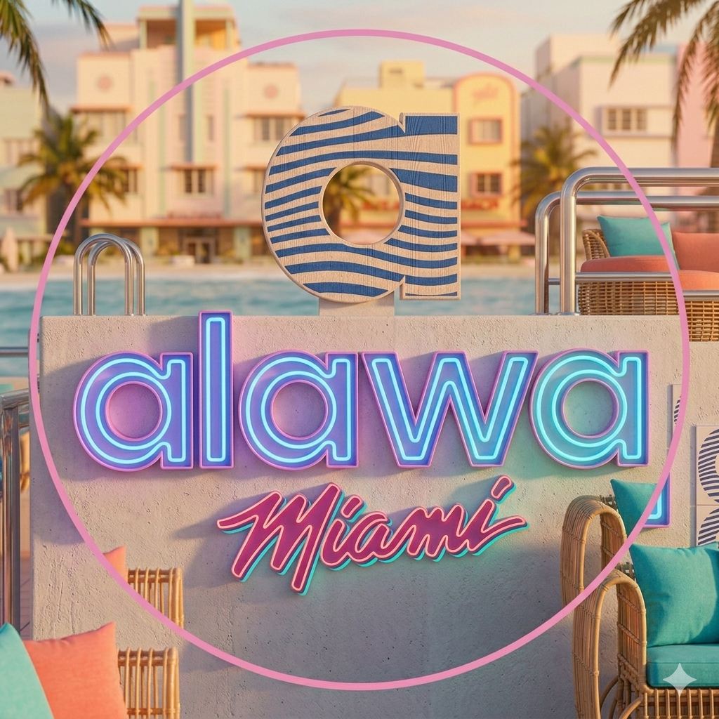 Identidad visual Alawa para espacios físicos